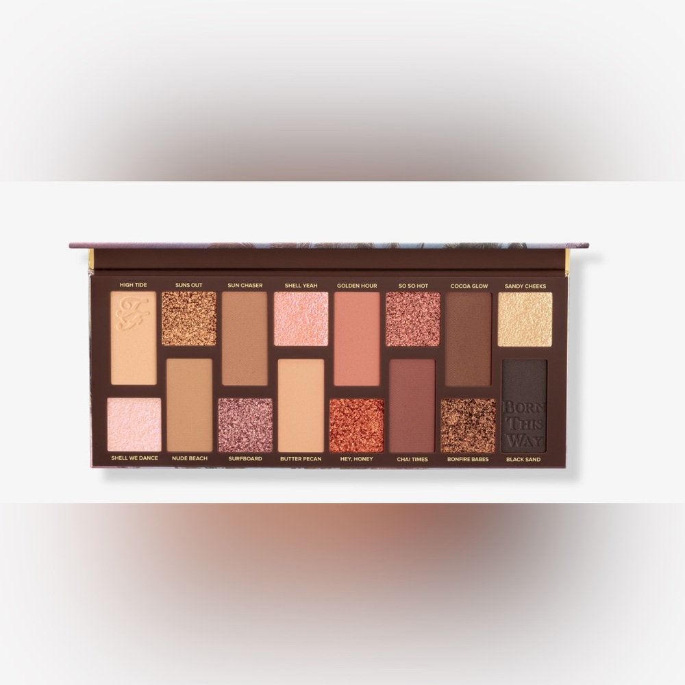 New Too Faced Born This Way Sunset Stripped 16 Pan Eye Shadow Palette